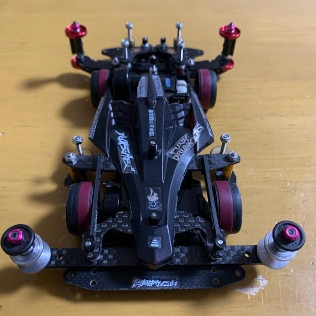 ミニ四駆VZシャーシ完成品の通販 by 僕のオリ◯買いませんか？｜ラクマ