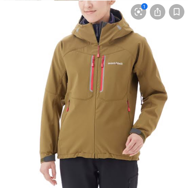 mont bell - モンベル レディース パウダーシェッドパーカー M