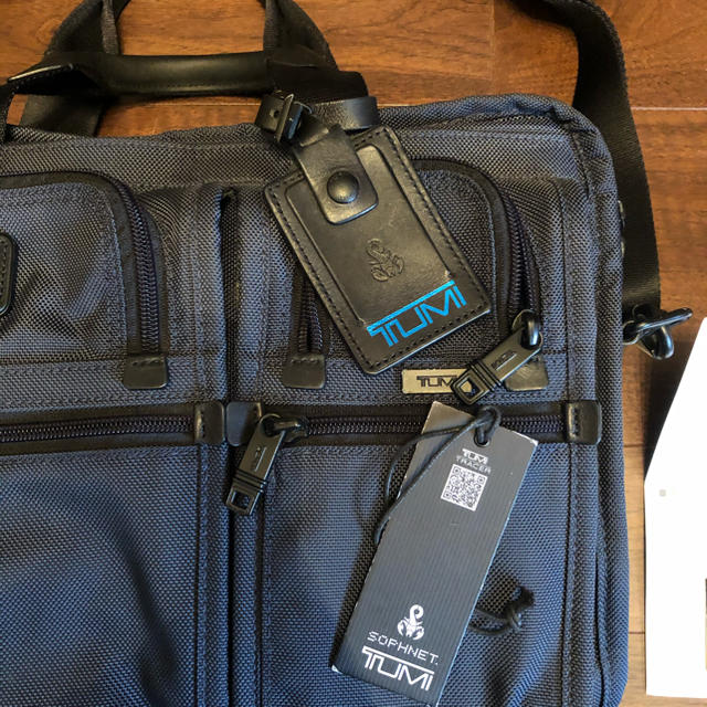 TUMI - TUMI×SOPHnet コラボビジネスバック限定色 迷彩 ネイビーの通販