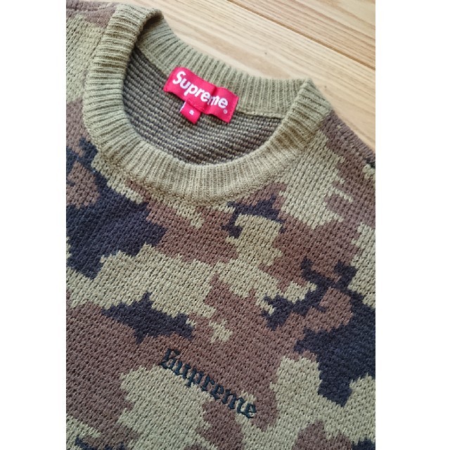 Supreme - Supreme シュプリーム 迷彩柄 カモ セーター ニットの通販