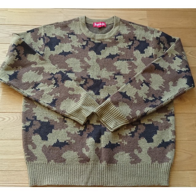 Supreme - Supreme シュプリーム 迷彩柄 カモ セーター ニットの通販