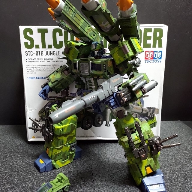 Takara Tomy - TFCTOYS STC-01B S.T.COMMANDER +アドオン 非正規 の