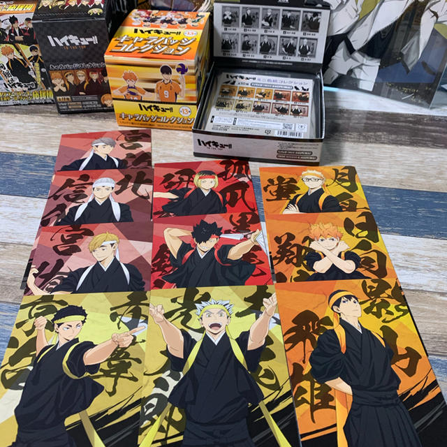 ハイキュー‼︎ ポストカード 和装 応援団 日向 月島 木兎 宮侑 宮治