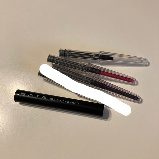KATE - KATE マイカラーペンシル 3色＋ホルダーセットの通販 by ma