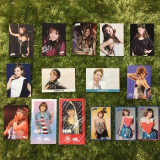 AAA 伊藤千晃 トレカ 15点の通販 by n's shop｜ラクマ