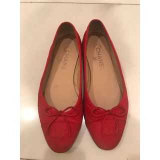 CHANEL（バレエシューズ ・ レッド/赤色系）のフリマアイテム一覧