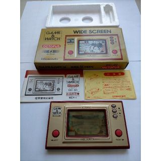 任天堂 - 任天堂ゲームウォッチ ワイドスクリーン オクトパスの通販 by