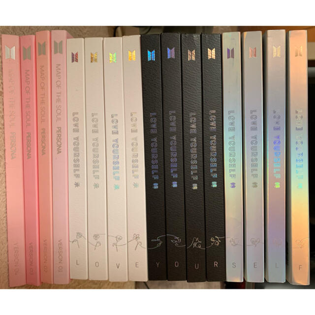 BTS LOVEYOURSELF 起承轉結 persona 4形態 BTS LOVE YOURSELF アルバム