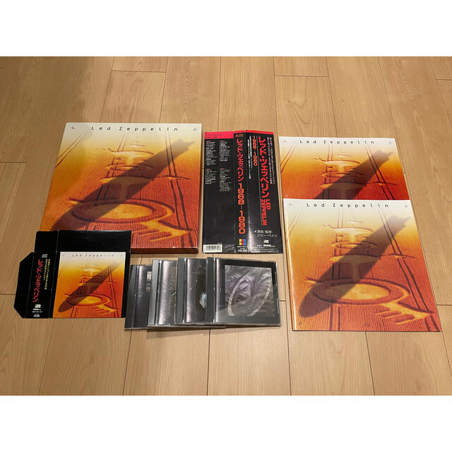 ZEPPELIN - ☆希少☆ レッド·ツェッペリン 限定BOX CD4枚組の通販 by