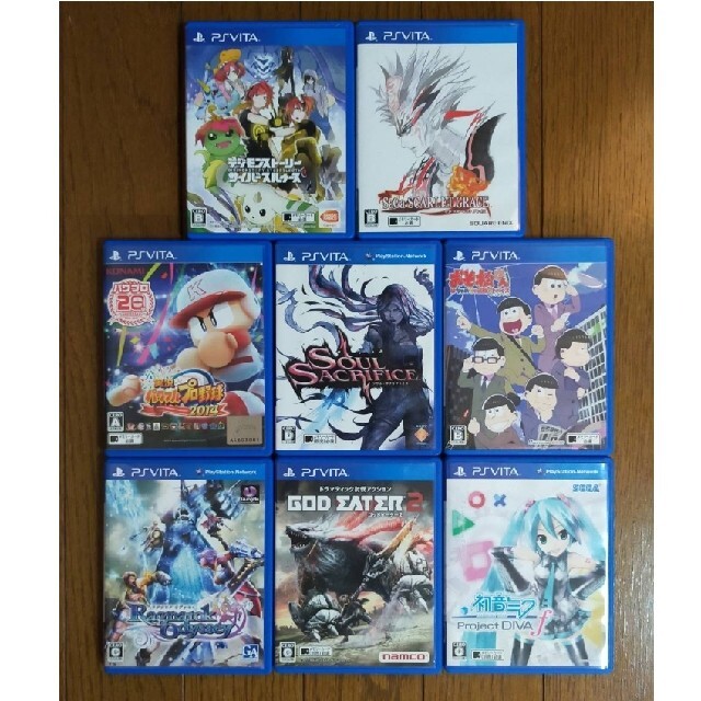 PlayStation Vita - PS Vitaソフト 8本セット 被りなしの通販 by さん