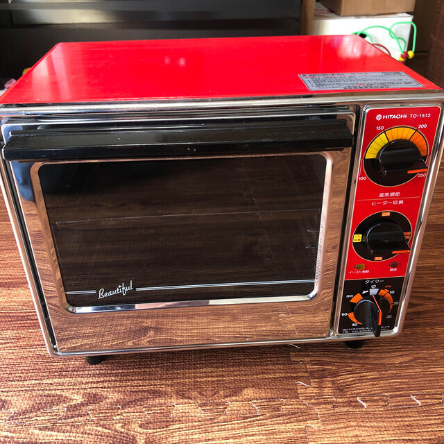 日立 ファミリーオーブン TO-1512 レトロ 昭和の通販 by 楽人商店｜ラクマ