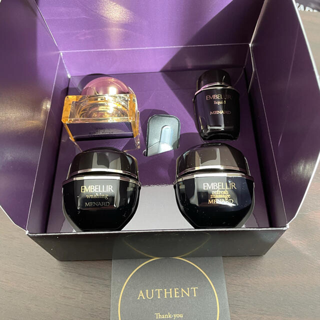 メナード AUTHENT クリームサンプル 10セット メナード AUTHENT