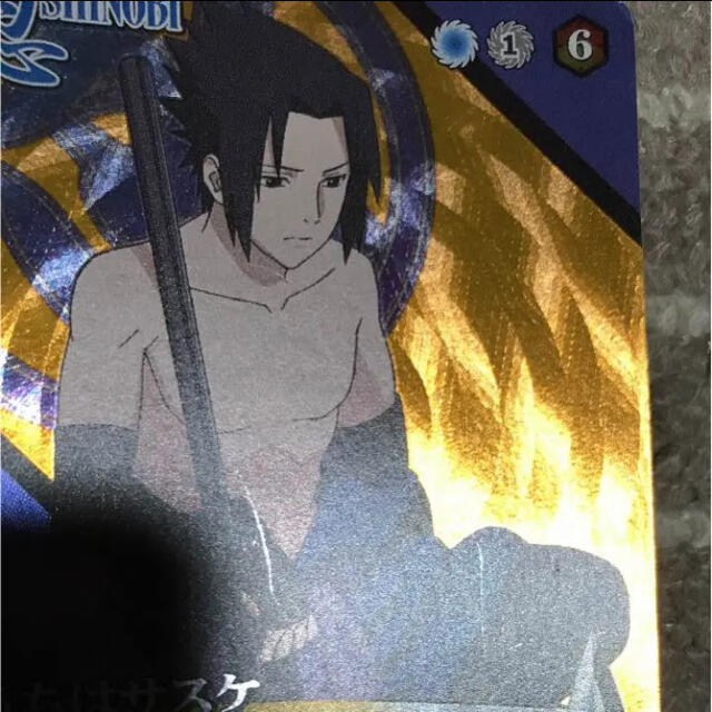 ナルト疾風伝 カードゲーム 忍伝-168 うちはサスケの通販 by しんしん