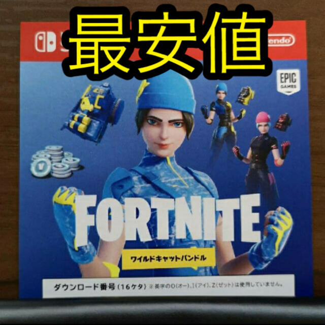 Nintendo Switch - フォートナイト ワイルドキャットバンドル 特典