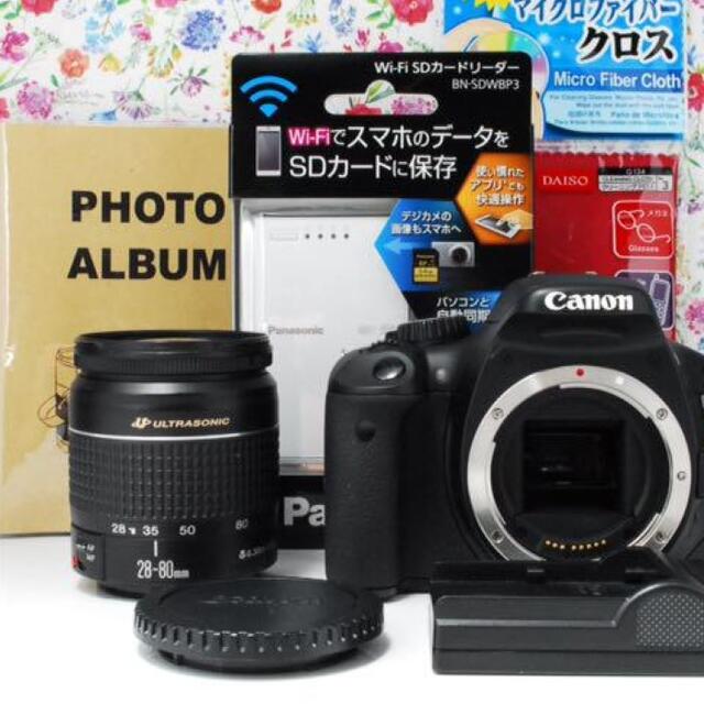 初心者OK❣️ Canon EOS Kiss X4 Wズームレンズセット CANON EOS Kiss