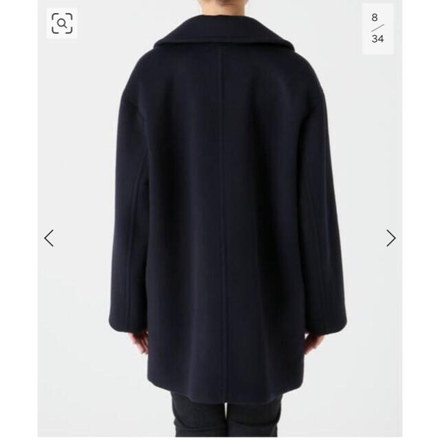 Spick & Span - テーラードカラーショートコート38サイズ ☆ネイビー