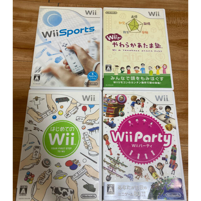 Wii - wii 4本セットみんなで遊べます！の通販 by messi's shop