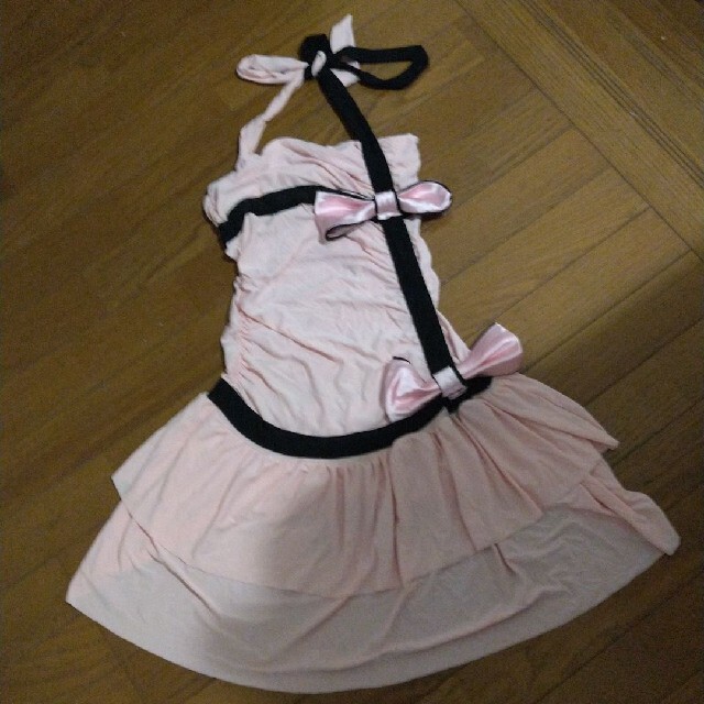 新品 La Pafait リボンレースワンピース ピンク La Pafait ラパフェ