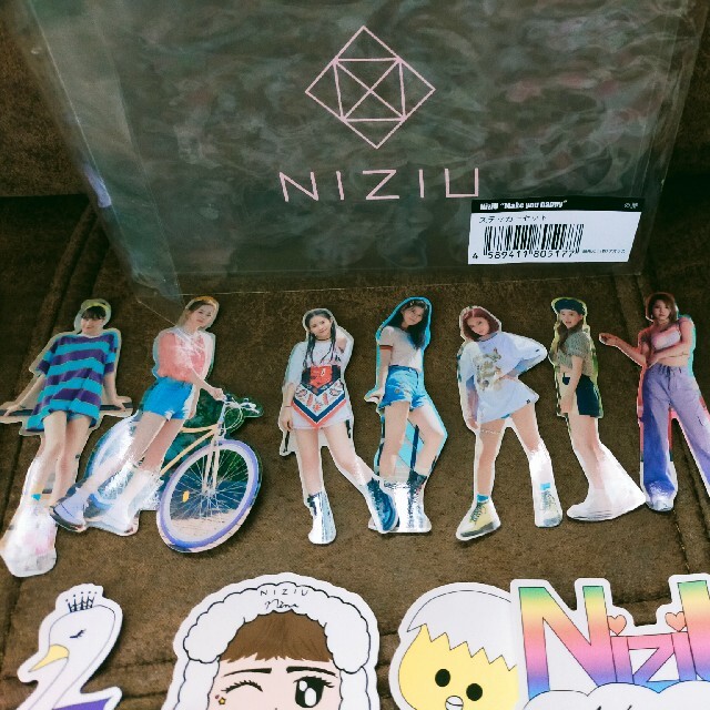 NiziU “Make You Happy” ステッカーセットの通販 by nano's shop｜ラクマ