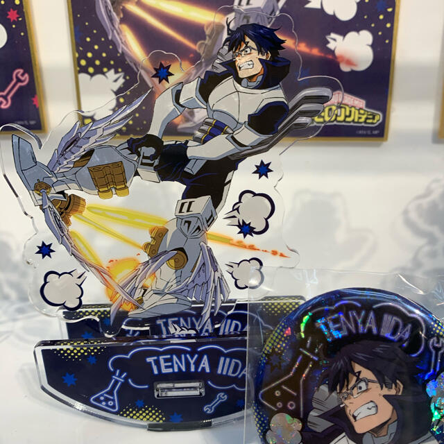 ヒロアカ 発目ラボシリーズ アクスタ 飯田天哉の通販 by 奈々美｜ラクマ