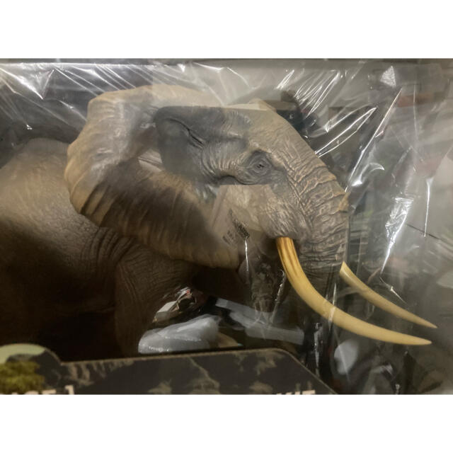 海洋堂 - 【初期カラー】アフリカゾウ ビッグフィギュア ◇ メガソフビ