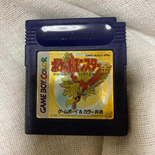 ポケモン - ポケットモンスター 金 ゲームボーイ カセットの通販 by