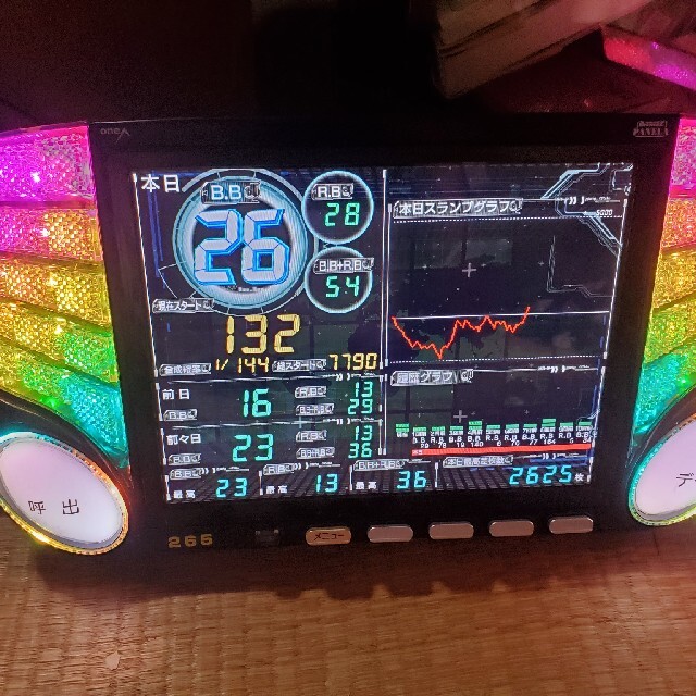 パチンコ スロット データカウンタ oneAビッグウォーズパネラNS 送料