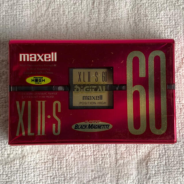 maxell - 【希少】MAXELL XLII-S 60/74 ハイポジション カセットテープ