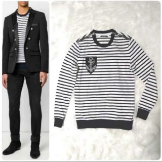 BALMAIN（ボーダー ・ ニット/セーター）のフリマアイテム一覧