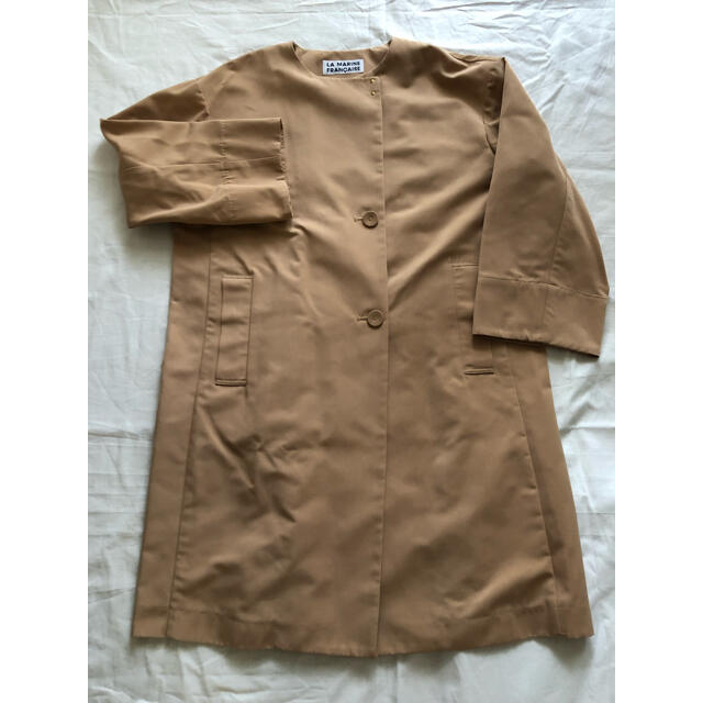 LA MARINE FRANCAISE - マリンフランセーズ☆ノーカラーコートの通販