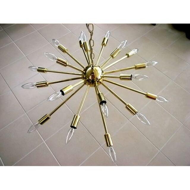 アウトレット セール品 60'sモダンスタイル スプートニク ランプ 16