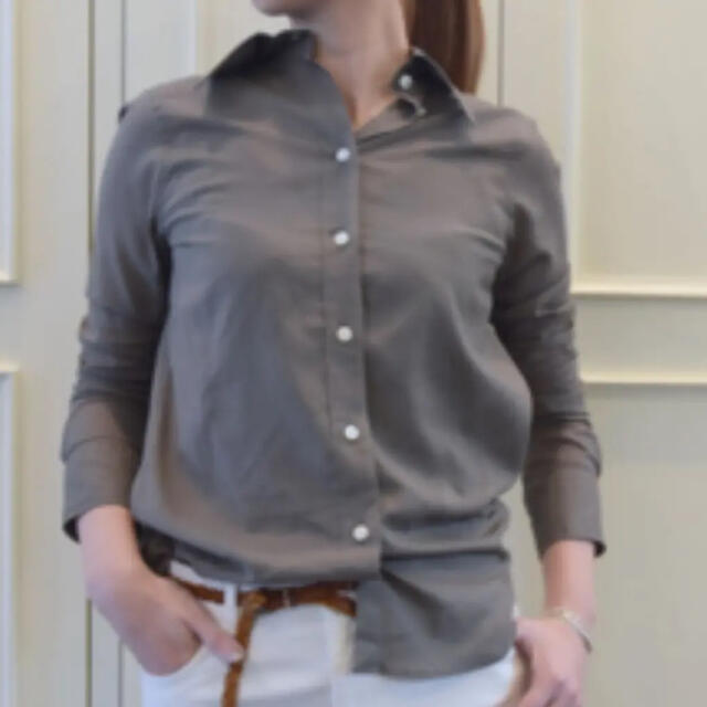 MADISONBLUE - MADISON BLUE ◇ アルパカ混七分袖シャツの通販 by