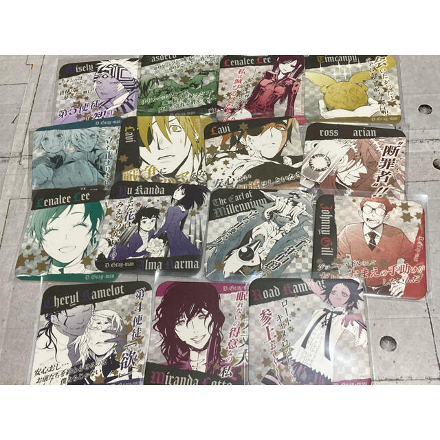 D.Gray-man Dグレ 原画展 コースター セット ＋ティキミック各1枚の