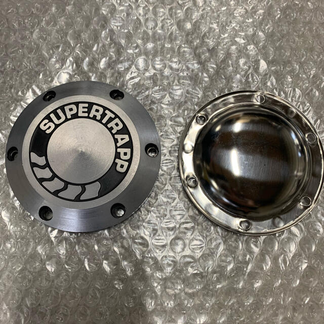 スーパートラップ マフラー 希少 エンドキャップ セット売り 新品未