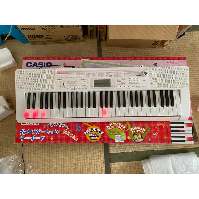 CASIO - CASIO 光ナビゲーションキーボード LK-111の通販 by ちゅう's