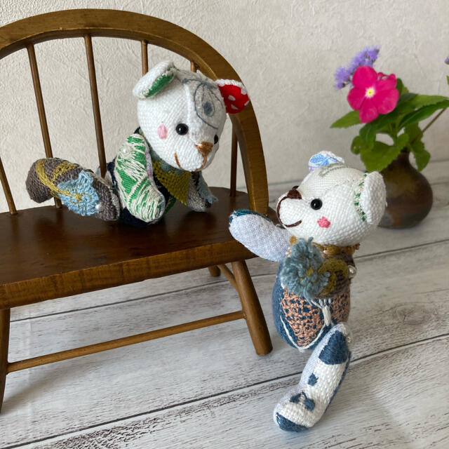 クッキー様専用☆ミナペルホネン☆ハンドメイド☆クマちゃん達