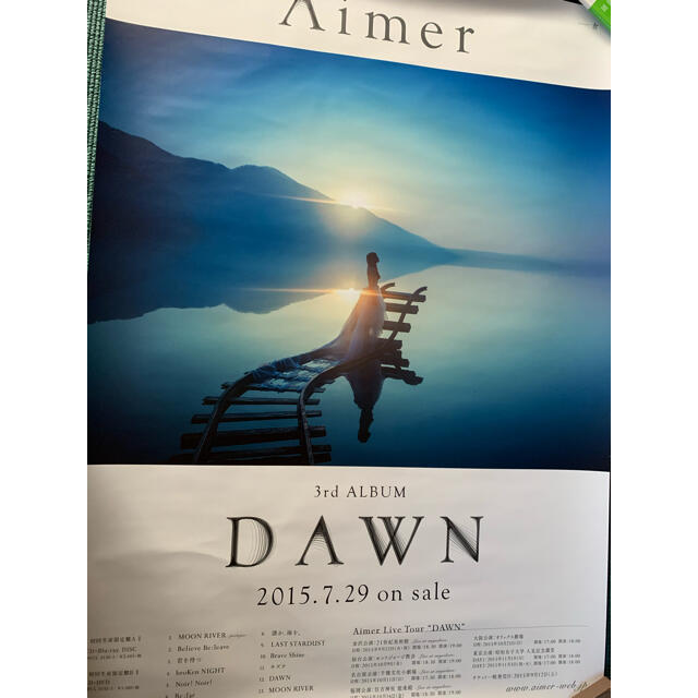 Aimer 3rd ALBUM DAWN ポスター Aimer 3rd ALBUM DAWN ポスター Aimer
