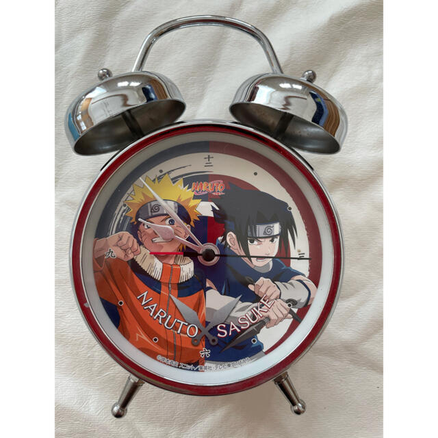 NARUTO 目覚まし時計 ナルト サスケの通販 by Riri's shop｜ラクマ