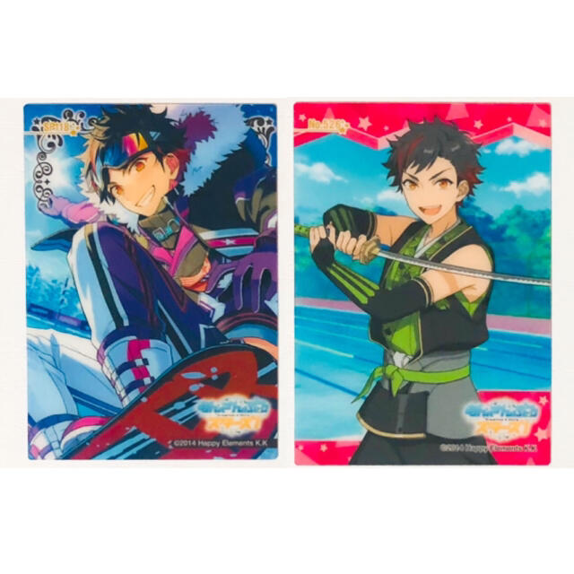 新品☆あんスタ☆流星隊【南雲鉄虎】クリアカード☆SP☆BOX特典☆2点