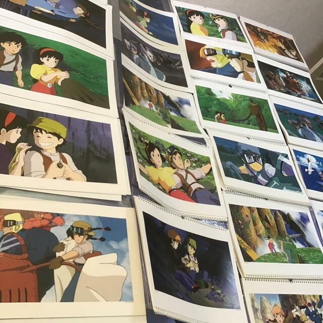 ジブリ - 【2】天空の城ラピュタ 作品集 ジブリカレンダーGBL 25枚