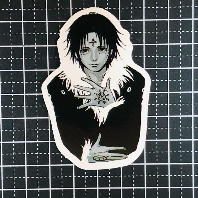 防水ステッカー HUNTER×HUNTER 幻影旅団 クロロ＝ルシルフルの通販 by