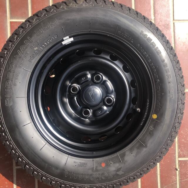 ダイハツ ハイゼットジャンボ 新車外し タイヤ•ホイールセットの通販