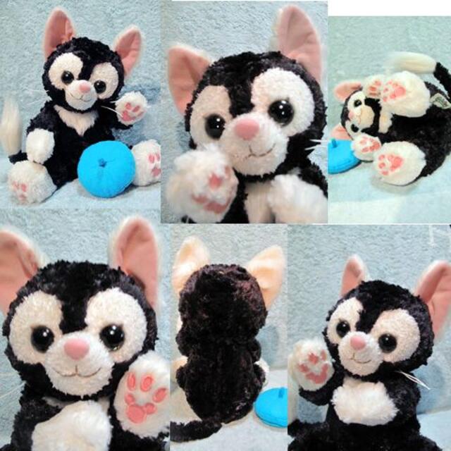 ダッフィー - ☆お値下げ ジェラトーニ ぬいぐるみ ブラック 黒猫 トイ