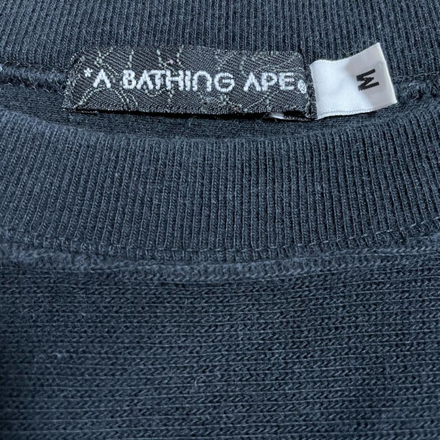 A BATHING APE - A Bathing Ape カレッジロゴ ラインストーン