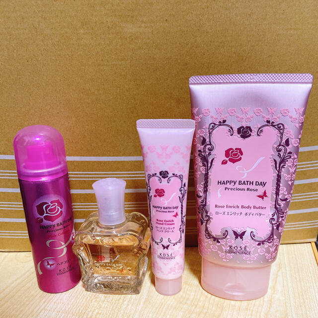 KOSE - HAPPY BATH DAY ハッピーバスデイ 4点セットの通販 by tantan's