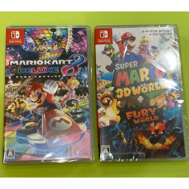 Nintendo Switch - 【新品未開封）マリオカート8 マリオ3Dワールド