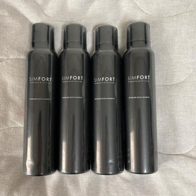 SIMFORT スパークリングスカルプシャンプー 150g 4本セット Amazon