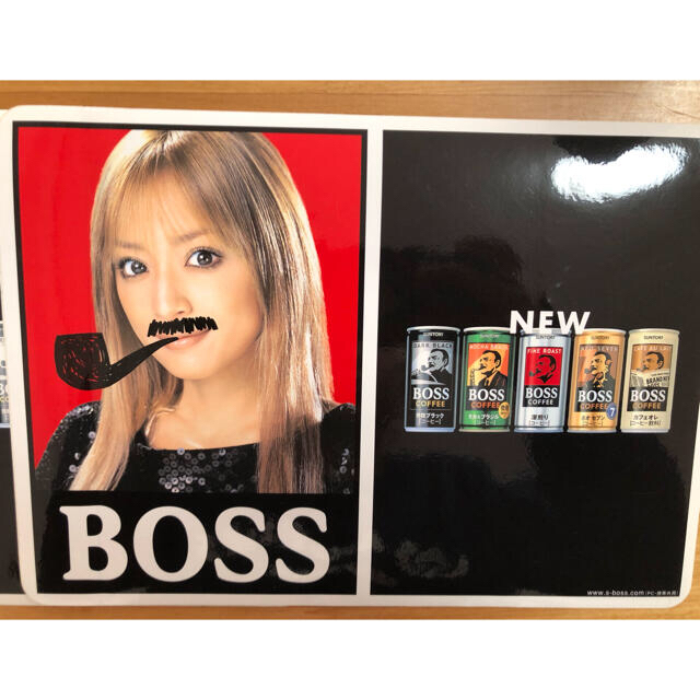 激レア】浜崎あゆみ&豊川悦司 BOSS販促シールの通販 by みかこんぶ's
