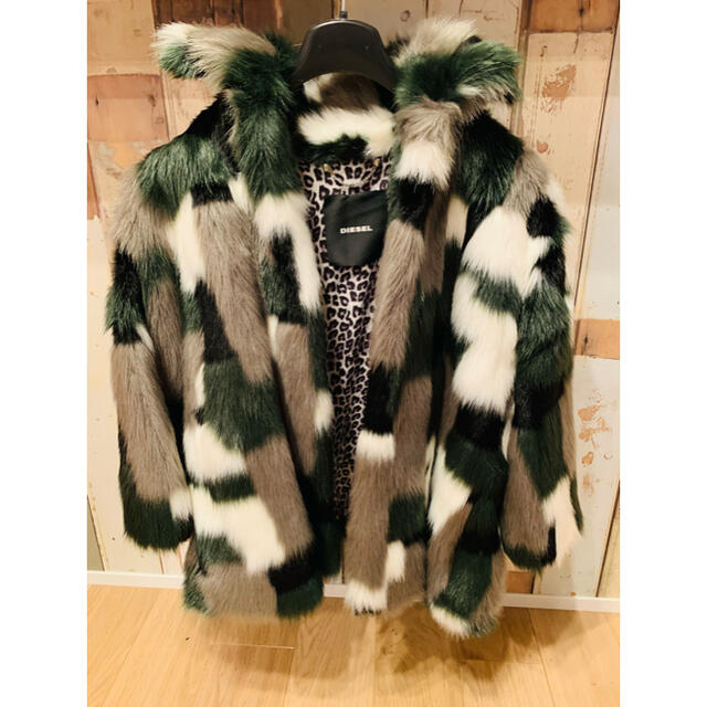 DIESEL - 新品・未使用❗️定価約7万円❗️DIESELフェイクファー