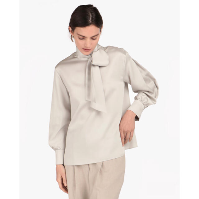 Theory luxe - Theory luxe 21ss プルオーバーボウタイブラウスの通販